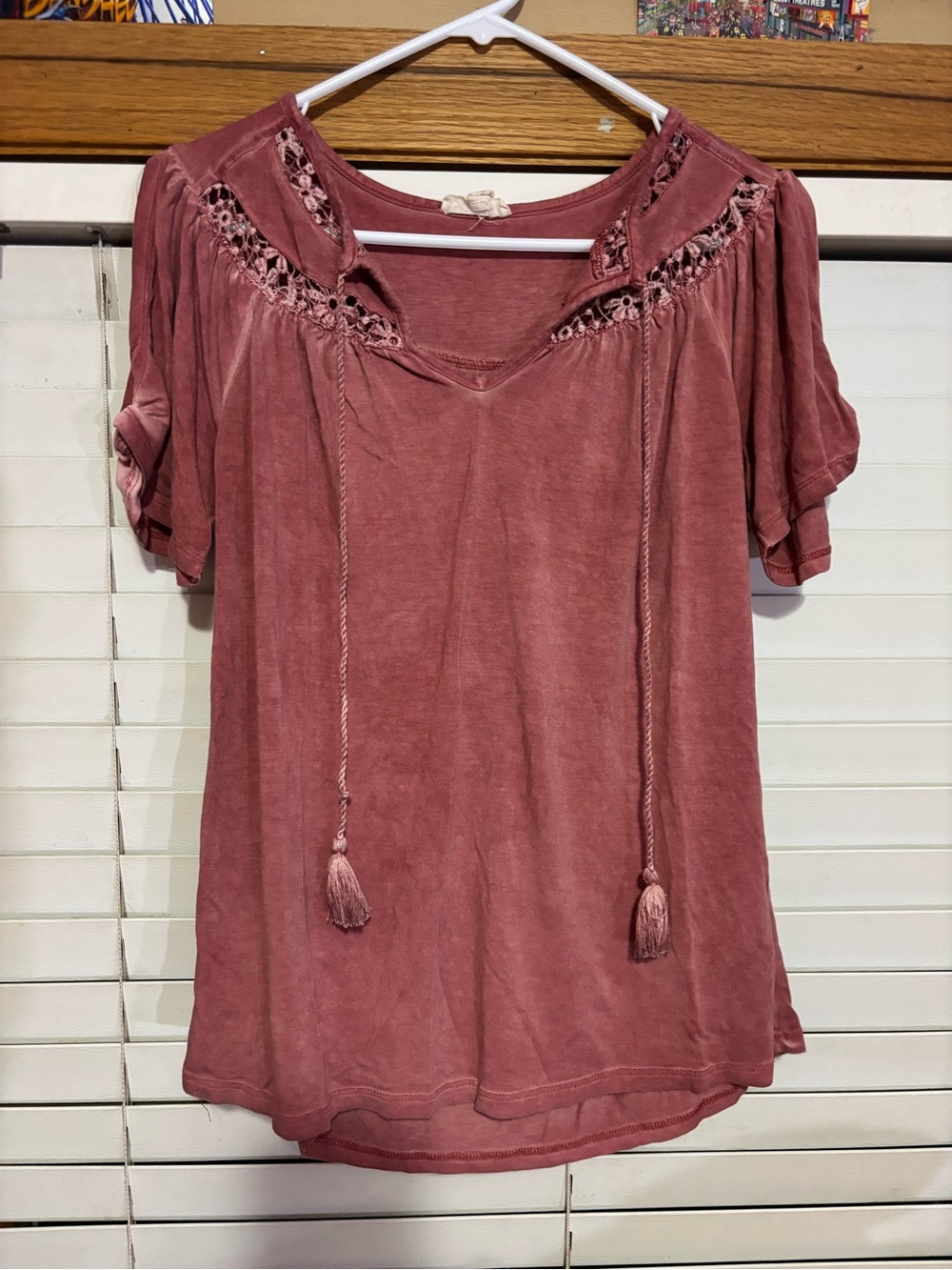 Como Blu Blouse
